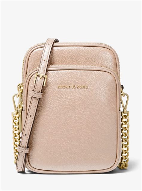 michael kors pebble leather crossbody